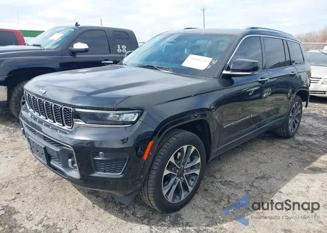 2021 Jeep Grand Cherokee L Overland 4X4 из США, поврежденный, VIN 1C4RJKDG7M8140271